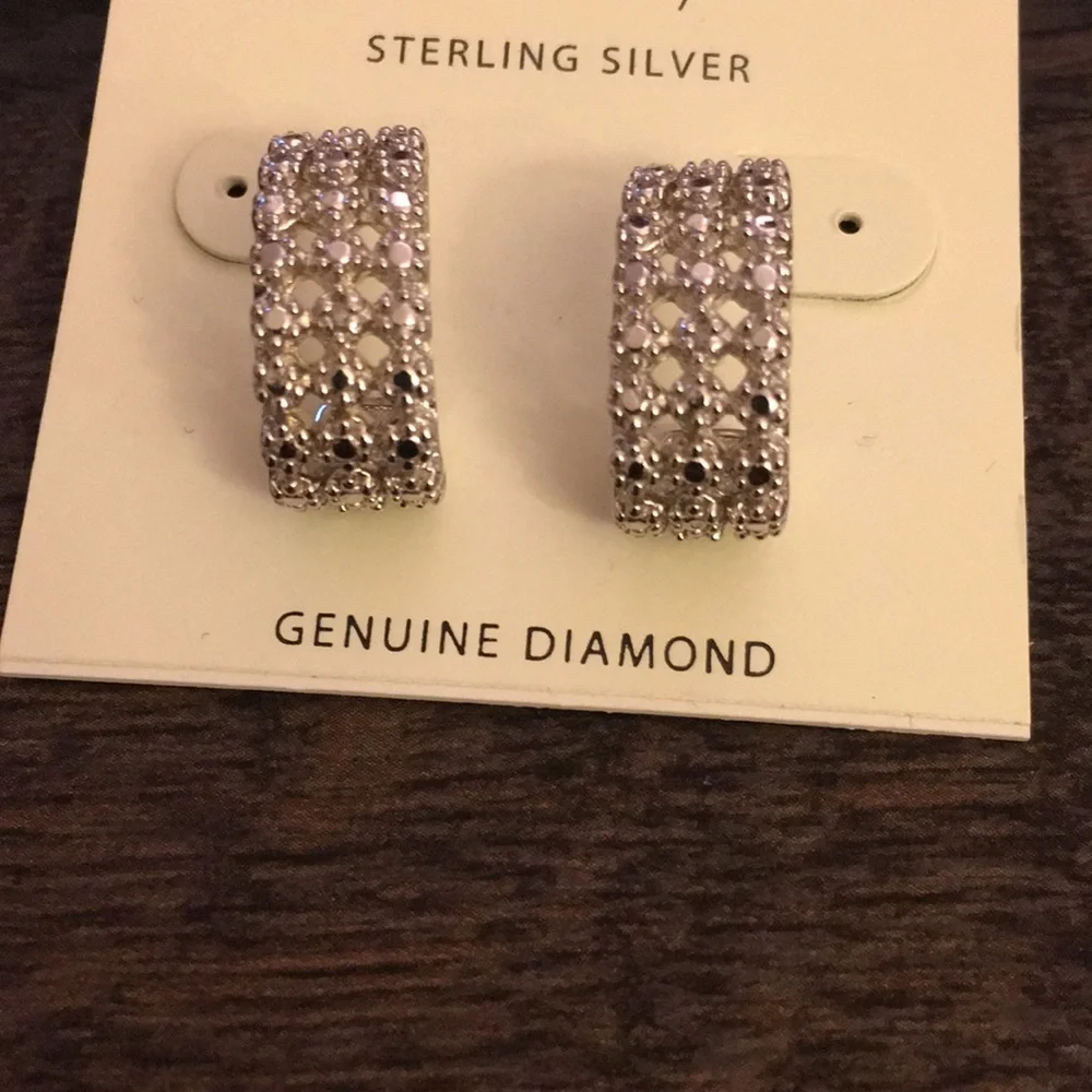 NEW Sterling Silver Earrings
